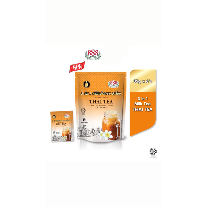

888 Instant Thai Tea Original (35g x 6s)