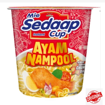

Mie sedaap cup All varian (perpcs) mie sedap enak dan nikmat(3pcs) - (mix di note)