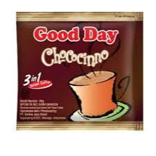 

Kopi Good day chococinno isi 10 @20gr renteng 10 pcs