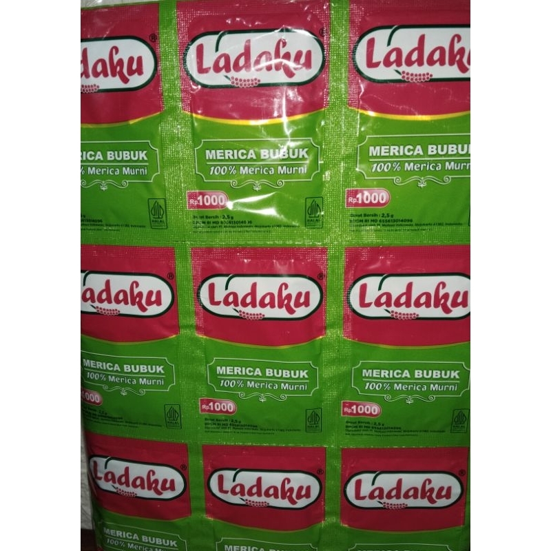 

Ladaku merica bubuk rencengan = 12 sachet