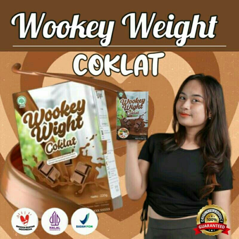 

(1 Box) Wookey Weight - Susu Penambah Berat Badan Alami