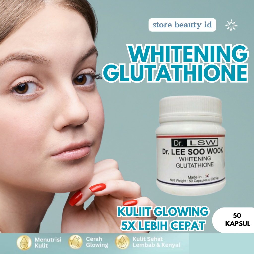 Dr Lsw whitenning Mencerahkan Kulit Melembabkan Wajah Original