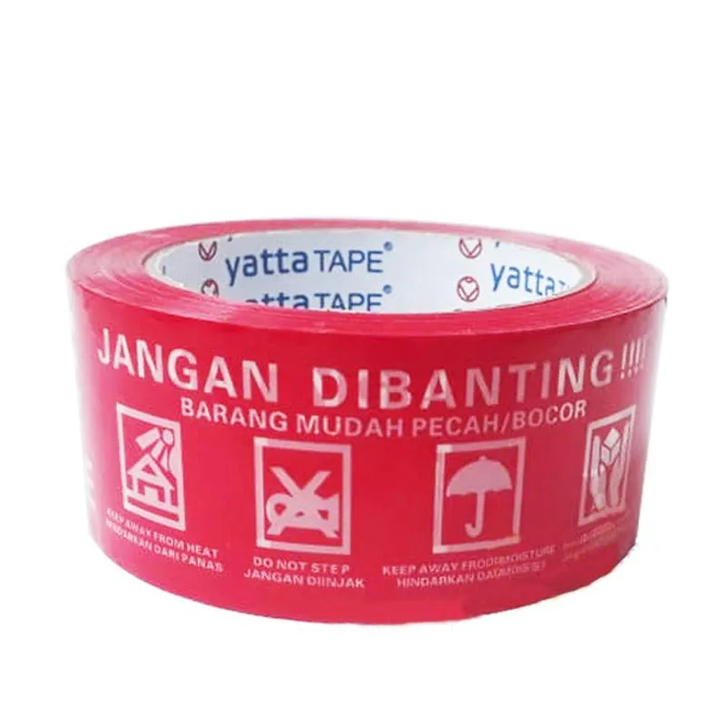 

Lakban Perekat Fragile 48mmx65yard Yatta Tape