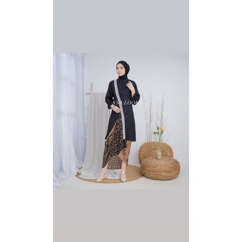 HOT DEALS Mecca Tunik Silang Viscos Tunik Batik Lilit