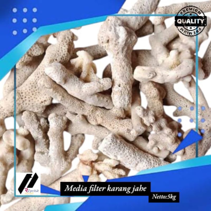 Megumiyee_ Karang Jahe Karungan 5Kg / Karang Jahe / Batu Karang Jahe 5Kg/ Batu Karang Jahe