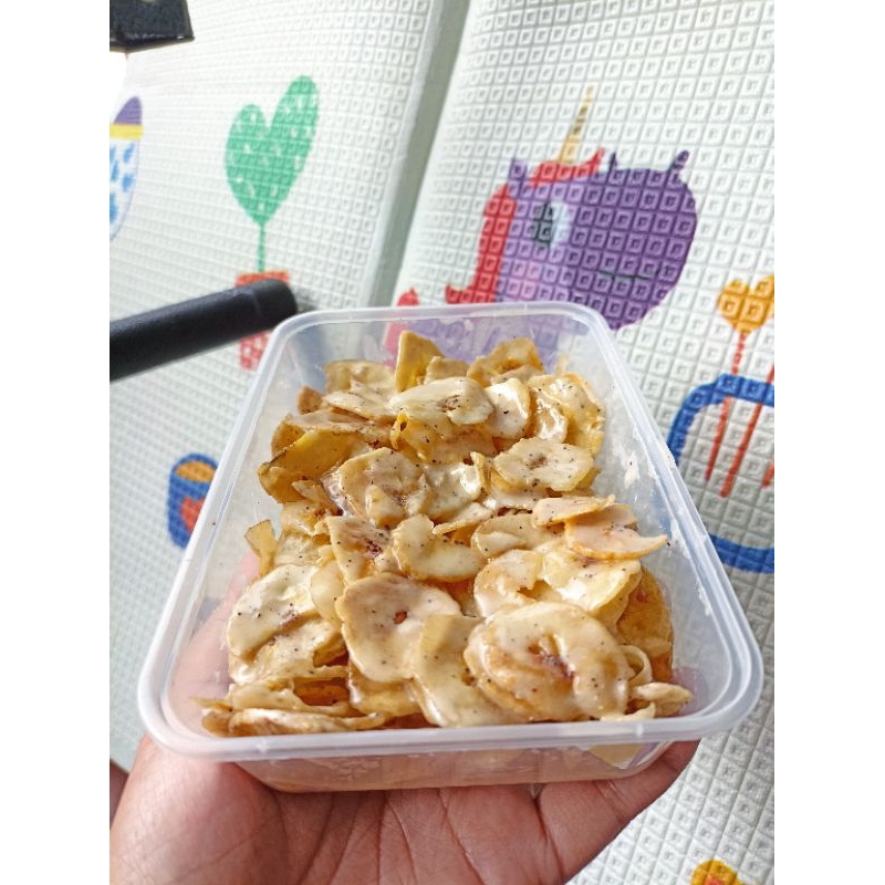 

KERIPIK PISANG LUMER VARIAN RASA ISI 120 gr