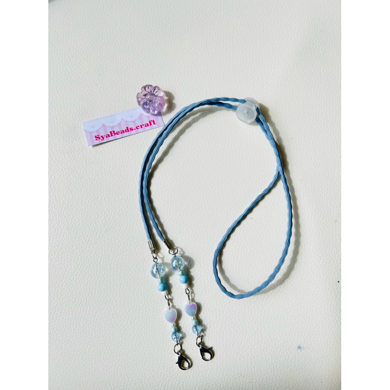 Strap masker//Strap mask// Tali masker//Strap masker manik-manik