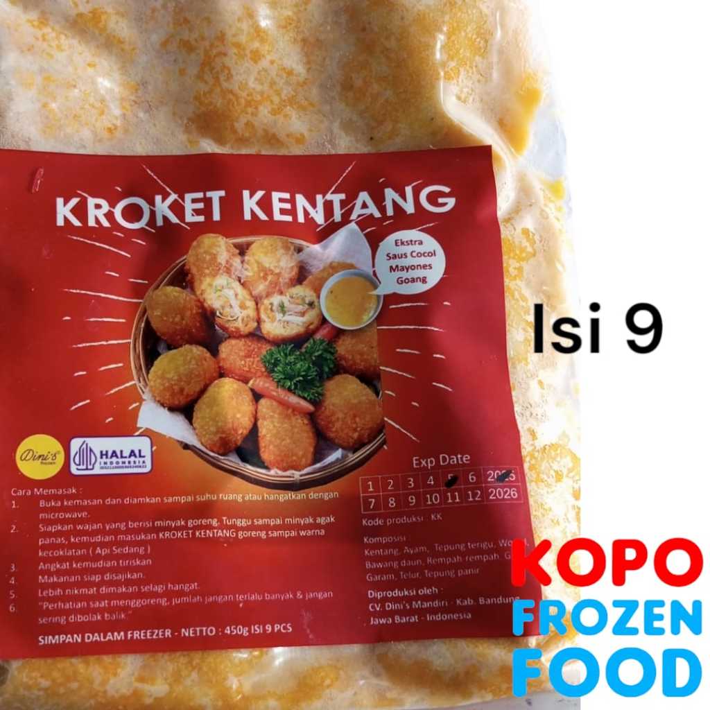 

Dini's Kroket Kentang Isi 9