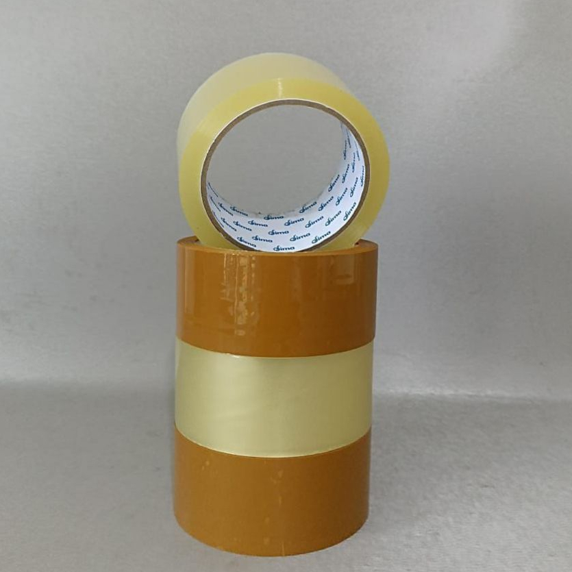 

Solatip Lakban SM Online Bening Coklat 45mm 100yard / 90yard Isolasi Tape Grosir Ekonomis Plakban Packing Dus Super Nempel