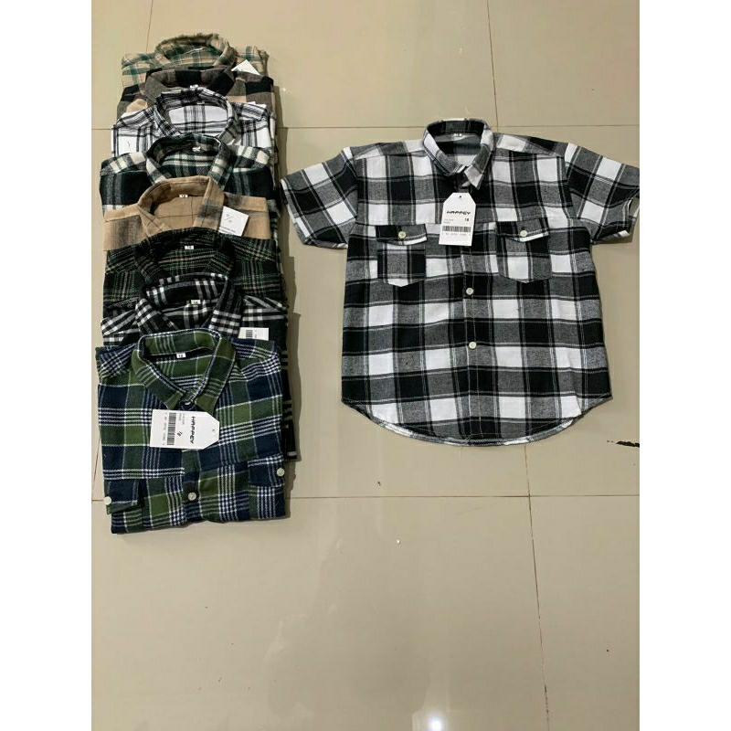 Grosir Kemeja Flanel Anak Distro Original Import Premium