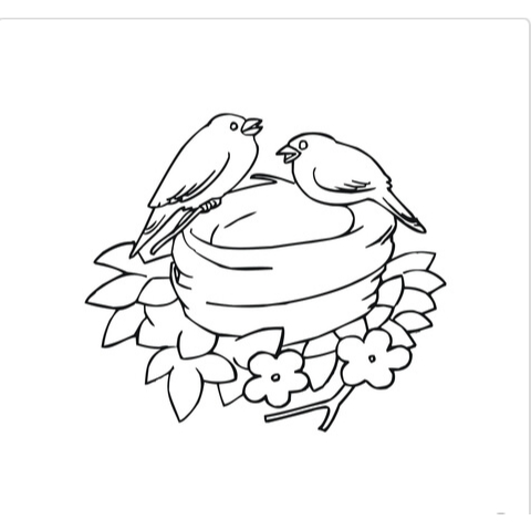 

Lembar kertas mewarnai motif hewan burung / buku kertas mewarnai motif burung /kertas mewarnai motif hewan