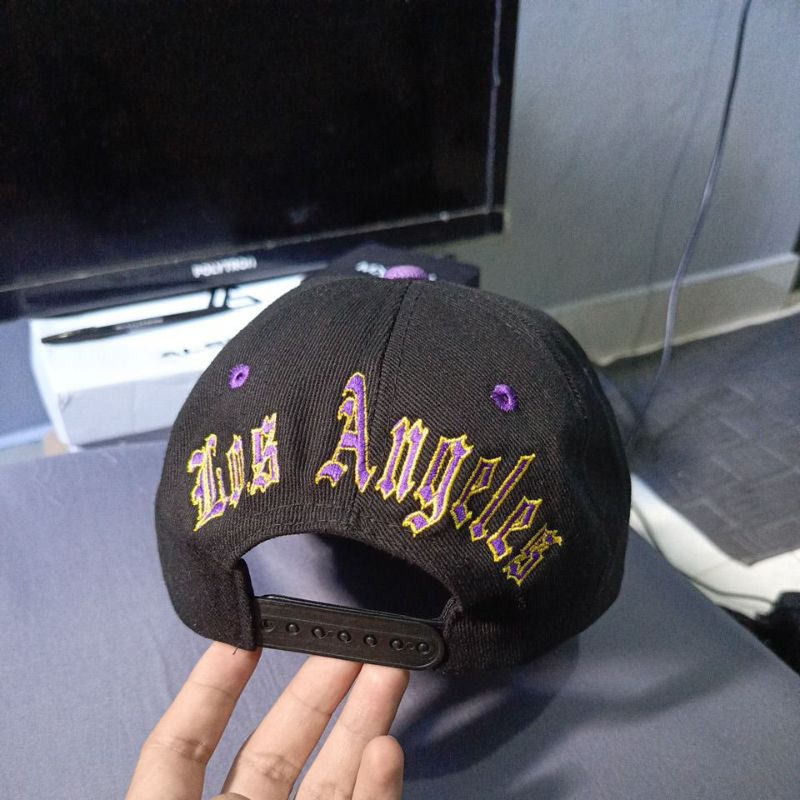 Topi snapback blockhead Los Angeles Lakers