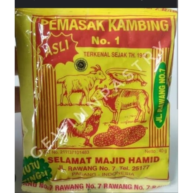 

bumbu kambing slamet