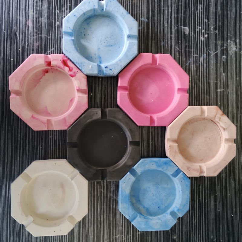 Asbak Hexa / Asbak Aesthetic / Asbak Gift Hadiah / Asbak murah