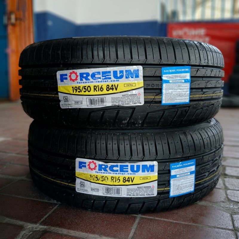 Ban mobil ukuran 195/50 r16 forceum octa produksi terbaru 195 50 r16