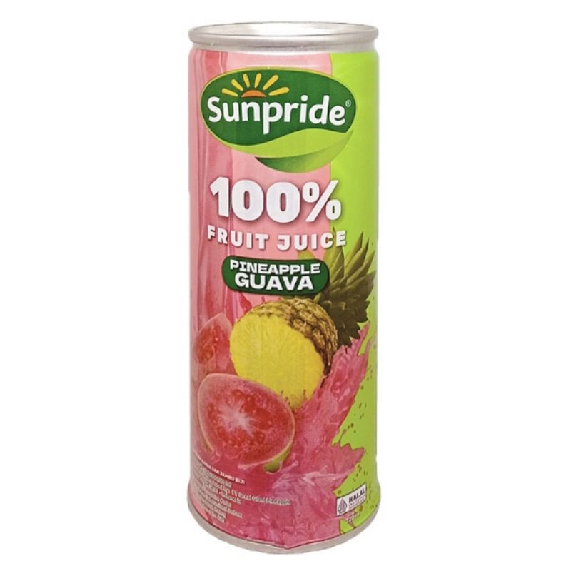 

Sunpride Fruit Juice Guava Kaleng 220ml