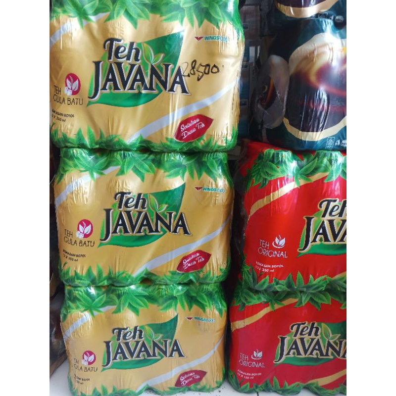 

TEH JAVANA 350ML 1 KARTON ISI 12