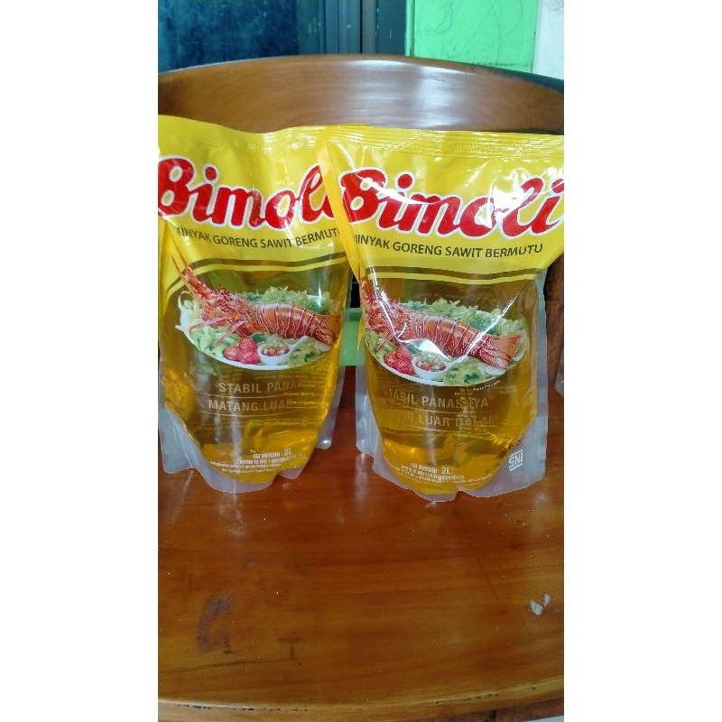 

Minyak goreng Bimoli 2L