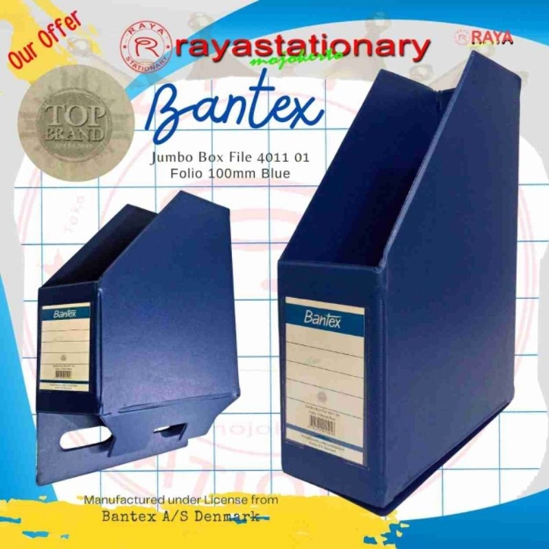 

Jumbo Box File Folio 100mm Bantex 4011-01