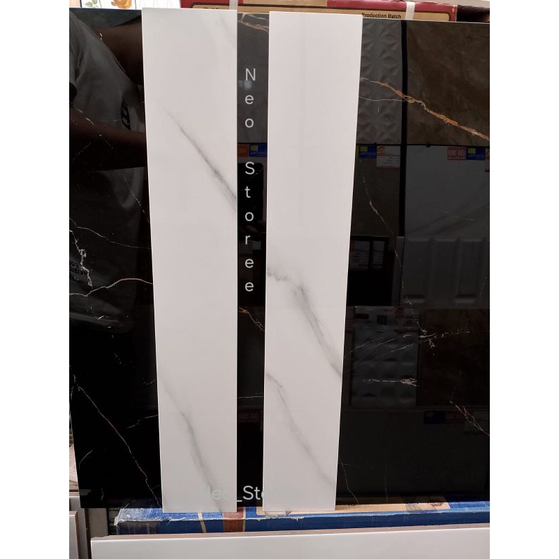 Plint Granit White Motif 10x60 (Carara White)