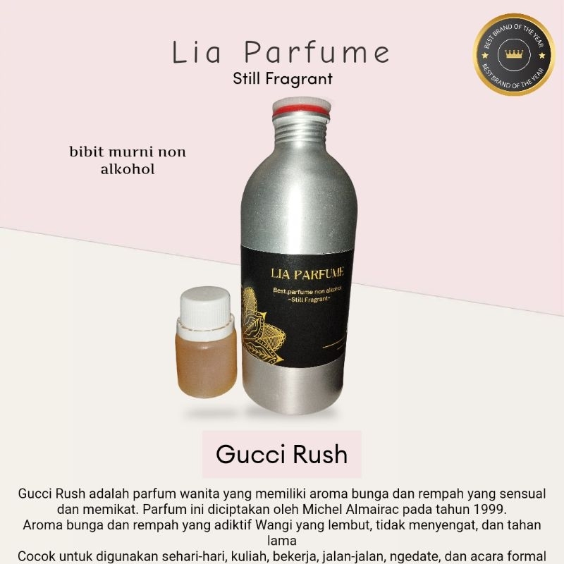 Lia Parfume - Bibit Parfum Gucci Rush 50ml original