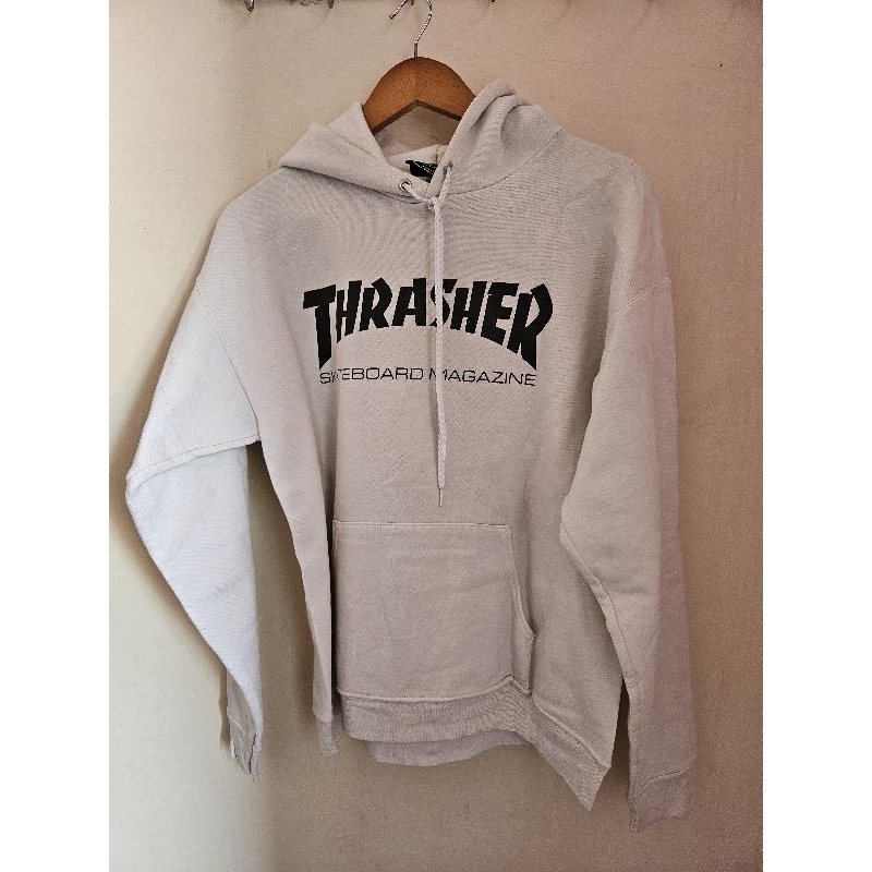 HOODIE THRASHER PUTIH SECOND ORIGINAL