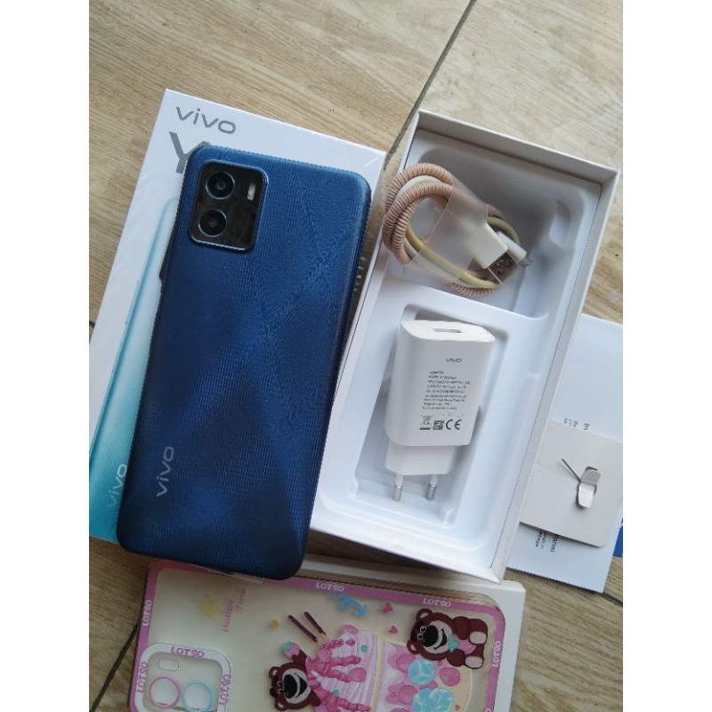 HP VIVO Y15s tahun 2021 (Second) Mystic Blue 3/32GB