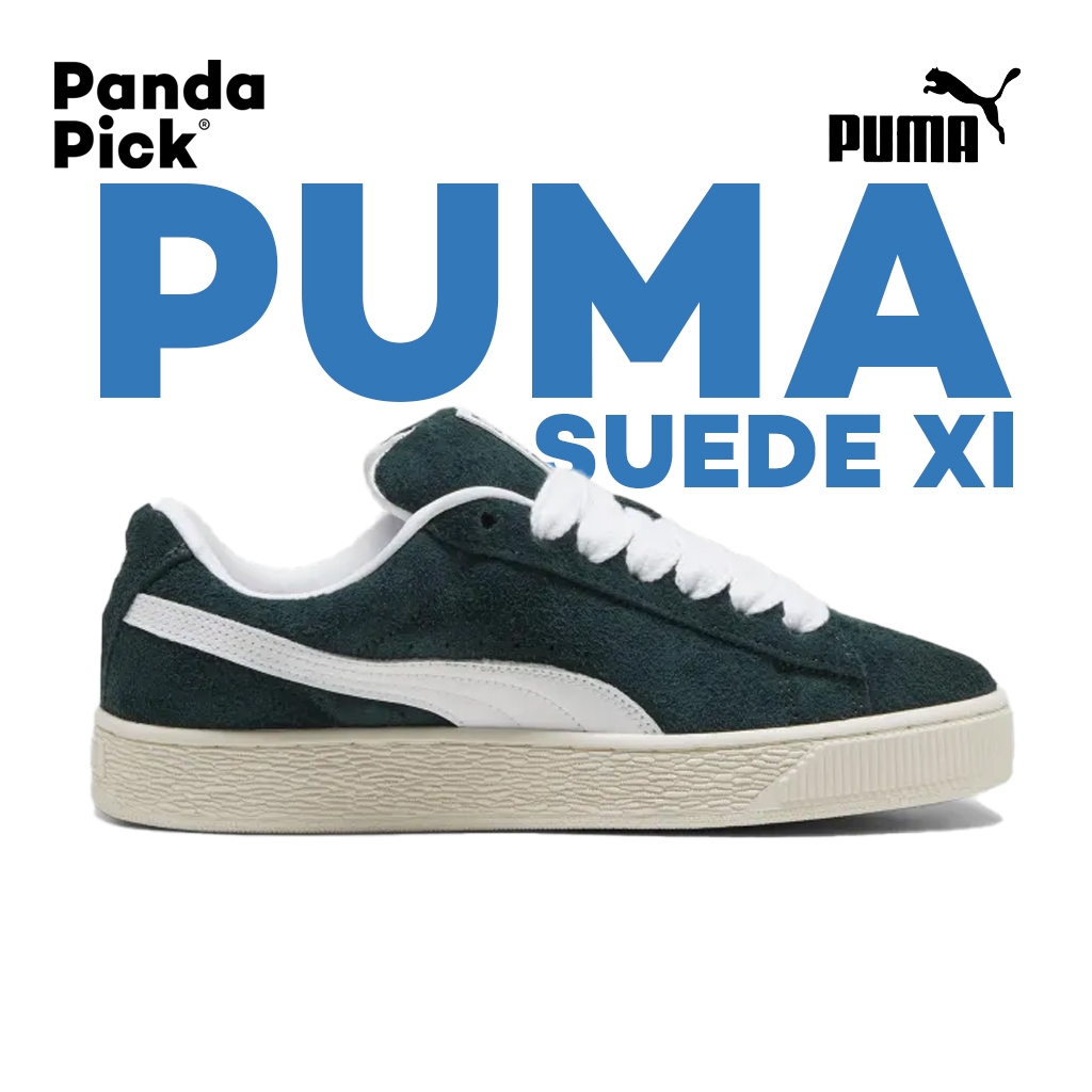 Sepatu Sneakers Puma Suede Xl Green 100% BNIB - PANDA PICK