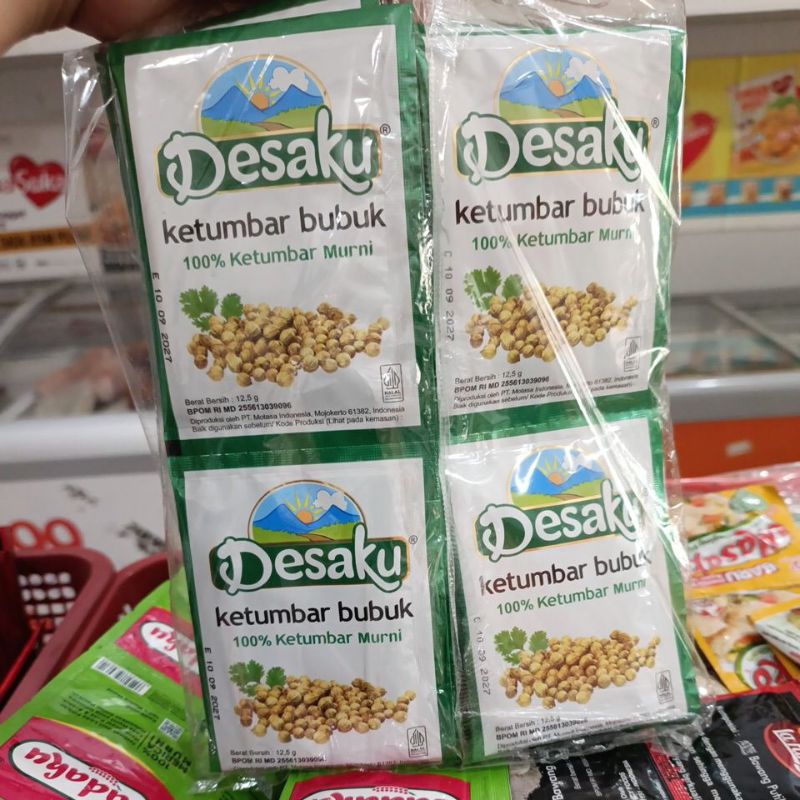 

Ketumbar Bubuk 12,5 gr (5 pcs)