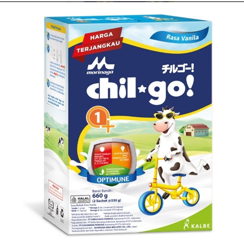 

Morinaga Chil-Go 1+ Vanilla 660g