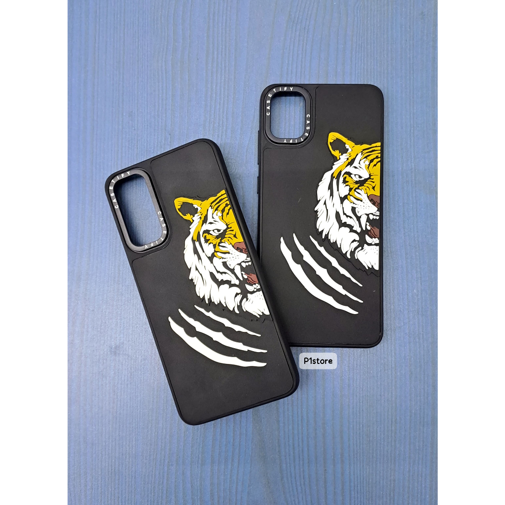 [ Case Samsung S21 FE  / A24 / A05S / A05 ] CaseTify Silicone Case Shockproof 3D Case Tify