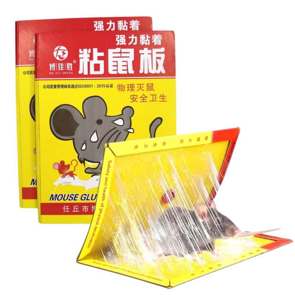 Lem Perangkap Tikus Model Buku / Alat Penangkap Pembunuh Pengusir Curut Kecoa Cicak Siap Pakai / Mou