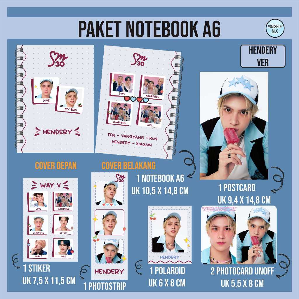 

PAKET HEMAT NOTEBOOK WAY V UNOFFICIAL - FANKIT NOTEBOOK WAY V SM30