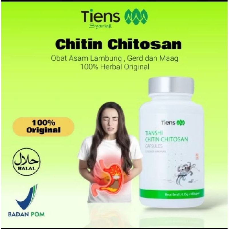OBAT ASAM LAMBUNG TERBAIK | SUPLEMENT TIENS  CHITIN CHITOSAN | SOLUSI ASAM LAMBUNG MAAG | TIENS KAPS