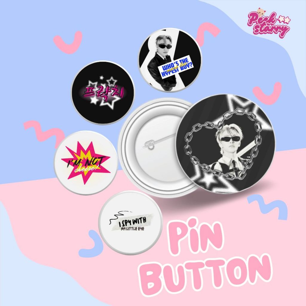 Pin Button Mark NCT
