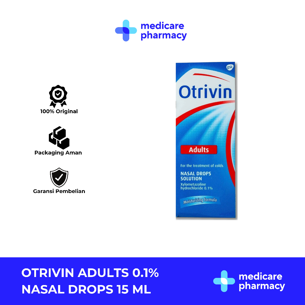 OTRIVIN NASAL ADULTS DROPS - OBAT SINUS HIDUNG DEWASA