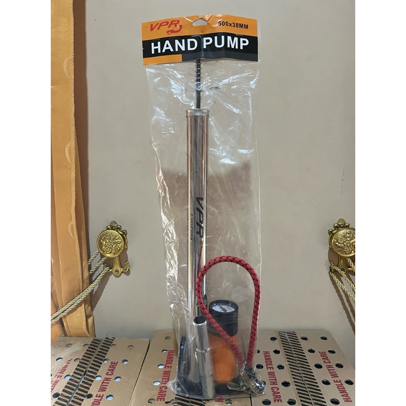 POMPA ANGIN TABUNG METER SEPEDA DAN MOTOR MERK VPR