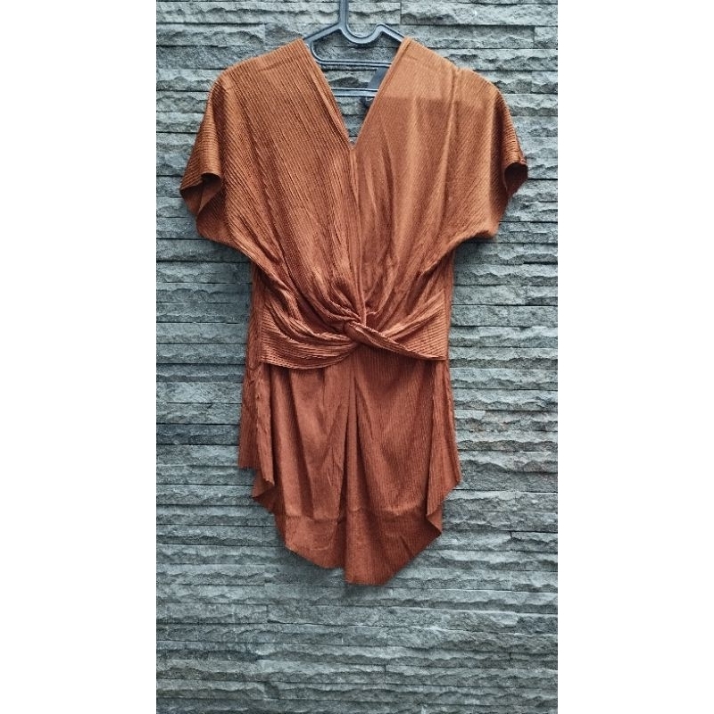 Blouse atasan plisket