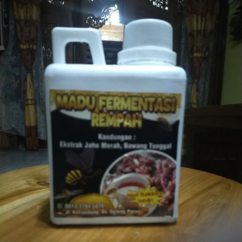

madu fermentasi rempah