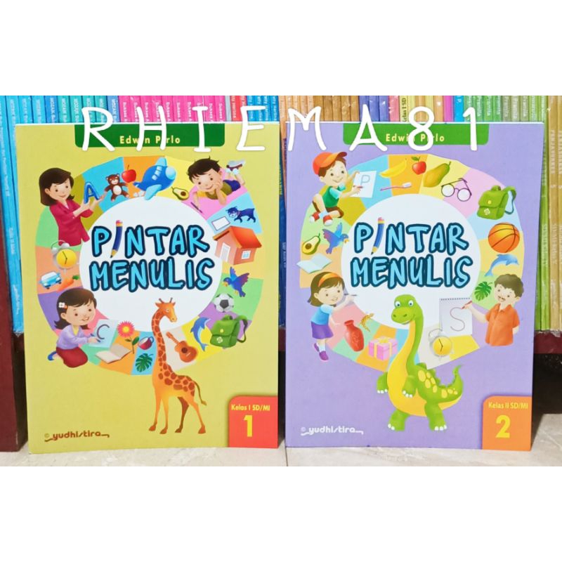 Pintar Menulis Kelas 1 2 SD/MI -  Yudhistira