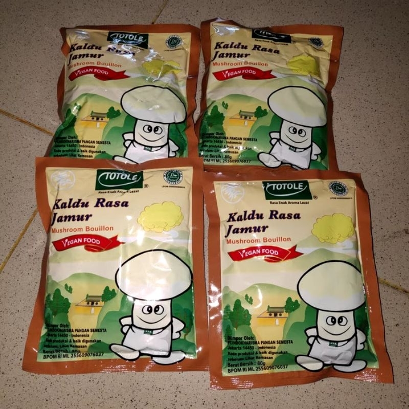 

PRODUK BARU!!! TOTOLE KALDU JAMUR 80GR MUSHROOM BOUILLON VEGAN FOOD