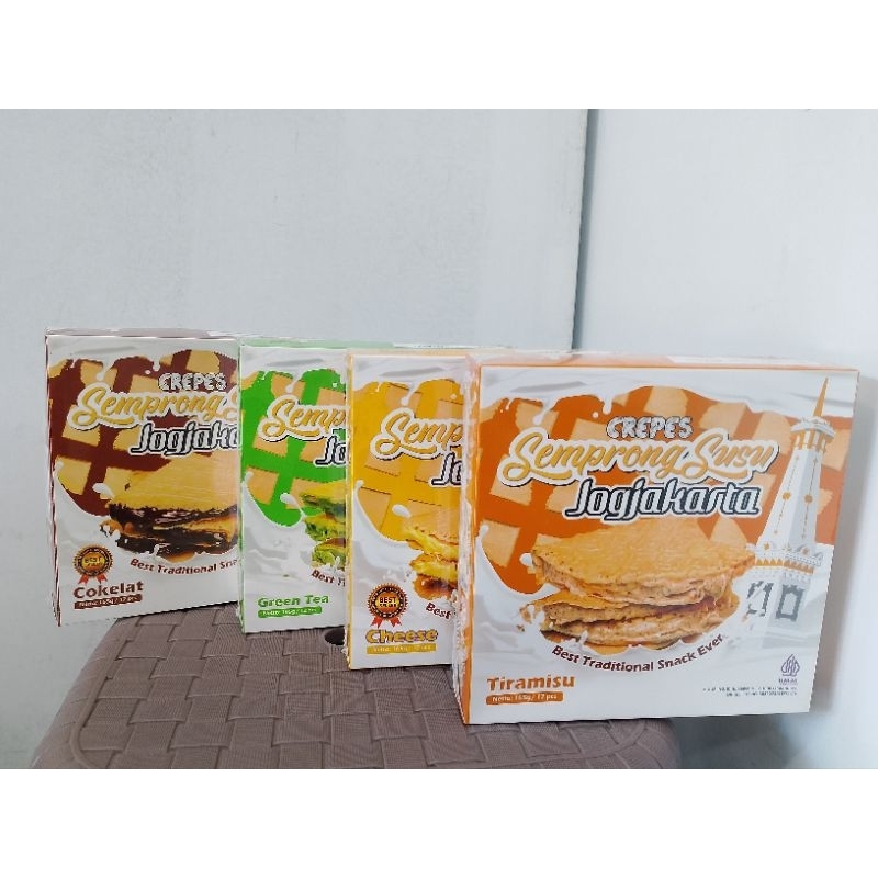 

Crepes Semprong Jogjakarta Cokelat