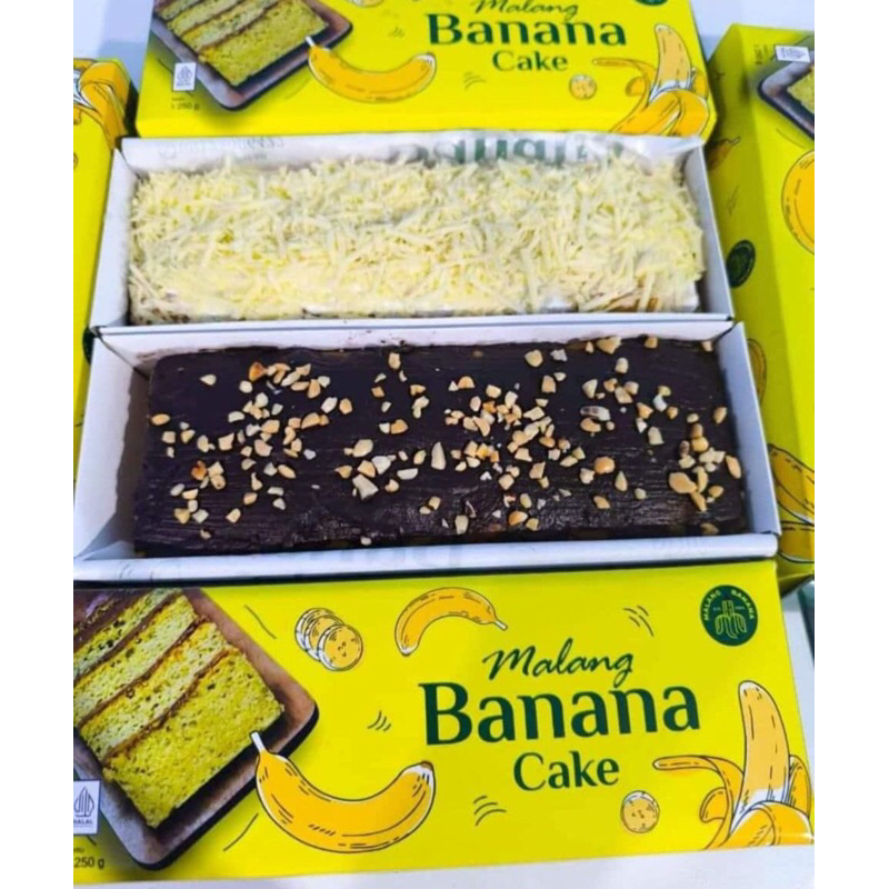 

BANANA CAKE KEJU / COKLAT