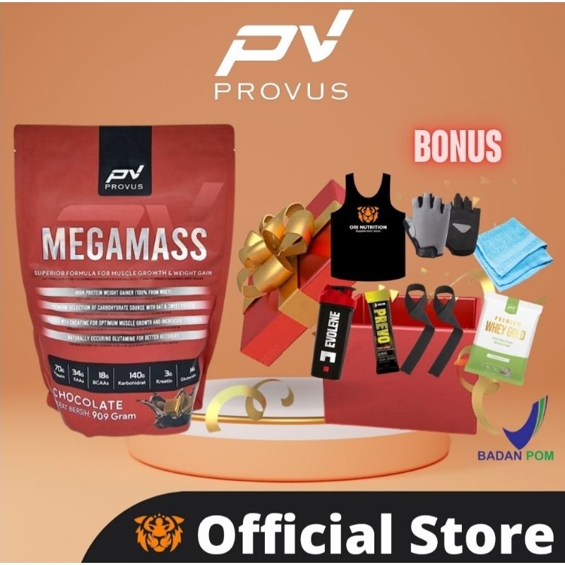 PROVUS Megamass 2lbs Mega Mass gainer
