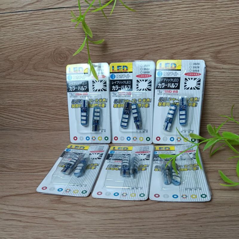 lampu sen lampu malam led kedip biru