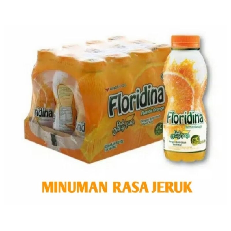 

Floridina Juice Orange uk 350 ml isi 12