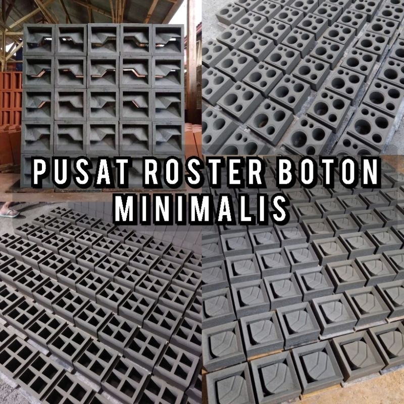 roster beton minimalis/roster minimalis/loster