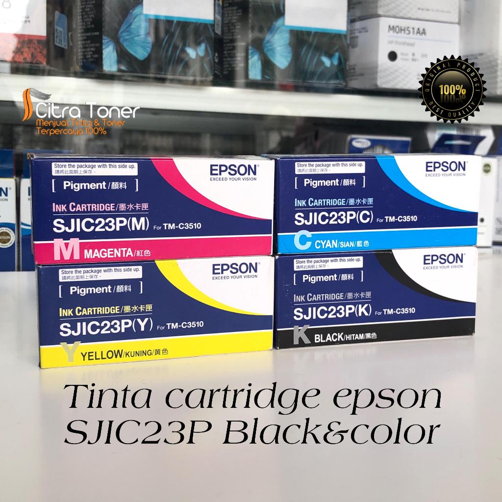 TINTA CARTRIDGE EPSON SJIC23P BLACK&COLOR ORIGINAL
