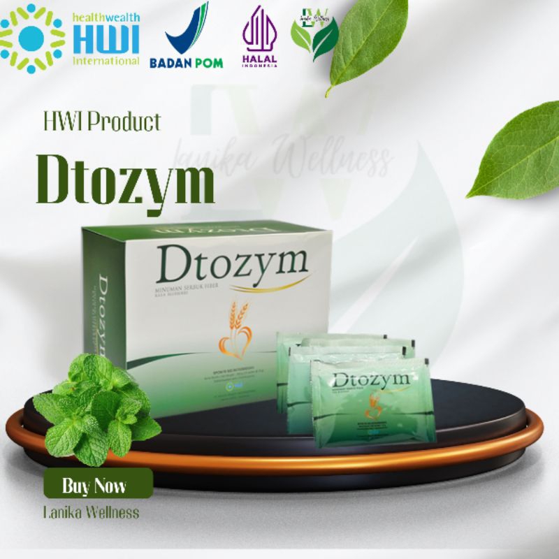DTOZYM | PRODUK HWI 100% ORIGINAL | PELANCAR PENCERNAAN