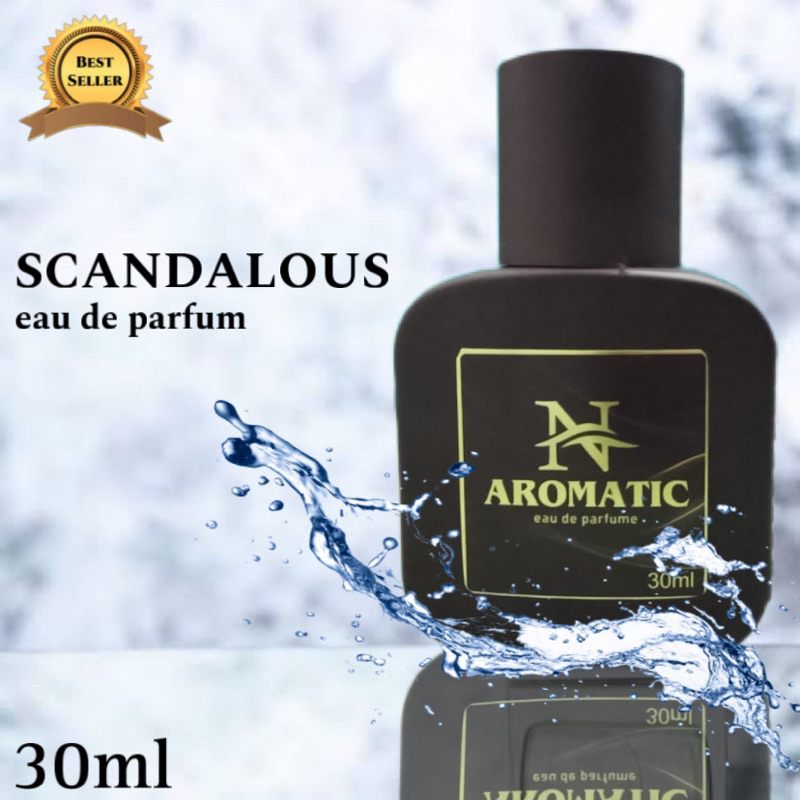 Parfum pria/ wanita/ tahan lama ISI 30ml -SCANDAL-